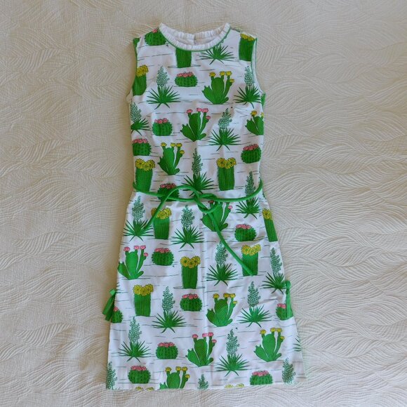 NOS Vested Gentress Scottsdale Tucson Joshua Tree Palm Springs cactus dress sz 8 - Picture 2 of 16